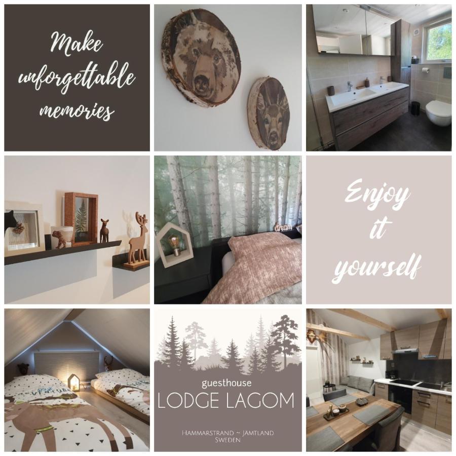 Luxury Guesthouse 'Lodge Lagom' - Hammarstrand-Jaemtland Экстерьер фото